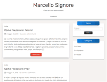 Tablet Screenshot of marcellosignore.com